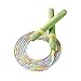 predolo Kids Jump Rope Training Segmented Jump Rope Soft Beaded Skipping Ropes for Outdoor Activity, Green