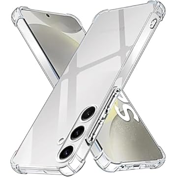 Capa Capinha Com Bordas Anti Impacto Compatível Com Samsung Galaxy S25 tela de 6.2 Polegadas - (Hard Glass Store)