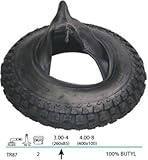  Mantel + Schlauch SET f SACKKARRE Reifen Decke 260 x 85mm Autoventil Bollerwagen