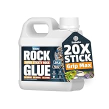 Rock & Gravel Glue for Landscaping 29.6OZ Heavy-Duty Mulch Binder, Grip Max Bonding Formula, Quick-Dry, Weather-Resistant Outdoor Adhesive