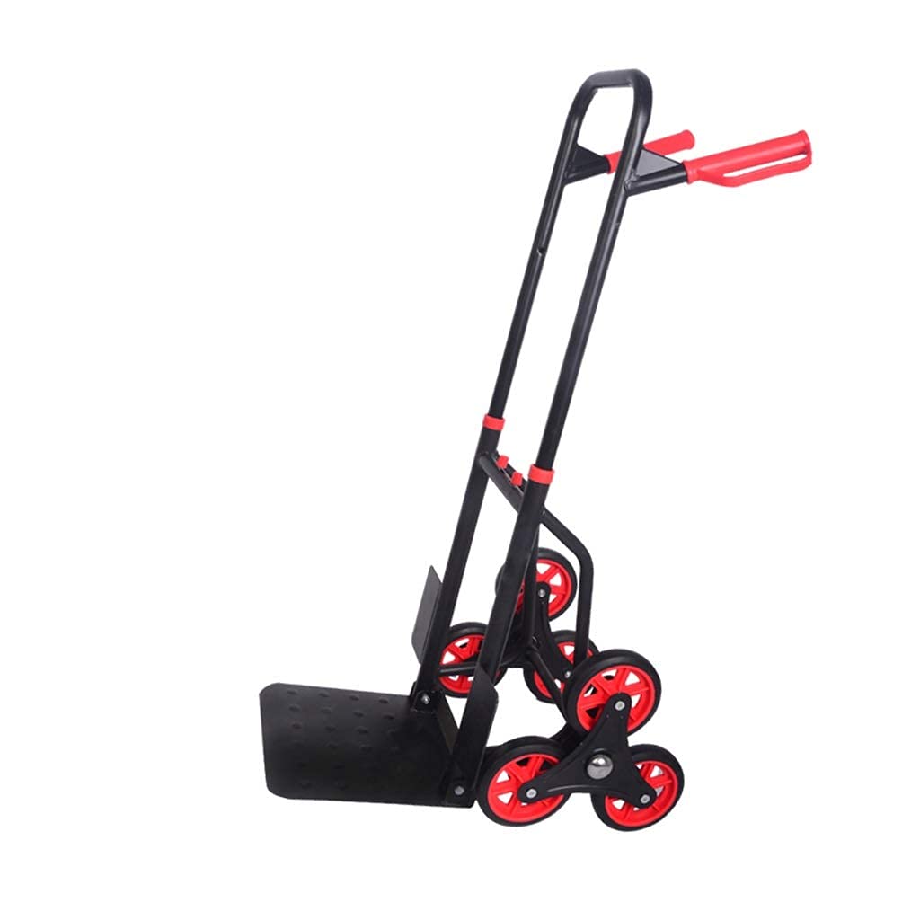 Shopping Trolleys Creative Folding Trolley Can Climb The Building Load Truck Factory Pull Goods Moving Cart Portable Utility Carts(A)(B)