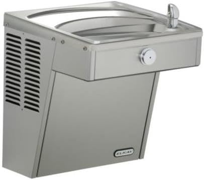 Elkay EZH2O Bottle Filling Station, & Single High Efficiency Vandal-Resistant Cooler, Non-Filtered 8 GPH Stainless