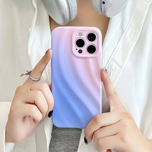 Couverture arrière dégradée antichoc iPhone 12 Pro Max à rayures