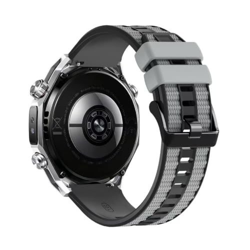 LYSMVIVI Soft Silicone Breathable 22mm Watch Band Quick Release for Men by LYSMVIVI - Used condition - Image 2