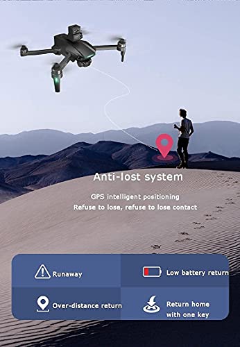 XYSQWZ GPS-Positionierung Vermeiden Sie Finstere Drohnen-Aerobic 6K Hd Professional GroßE 5000 Meter DREI-Achsen-Cloud… – Bild 5