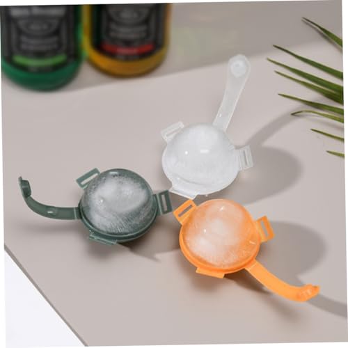 Molde para bolas de hielo OSALADI 12 piezas plástico verde miniatura 7