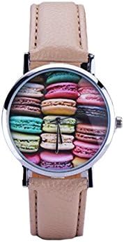 Macaron Macaron Women's Watch Analogue Quartz Silver Multicoloured Beige