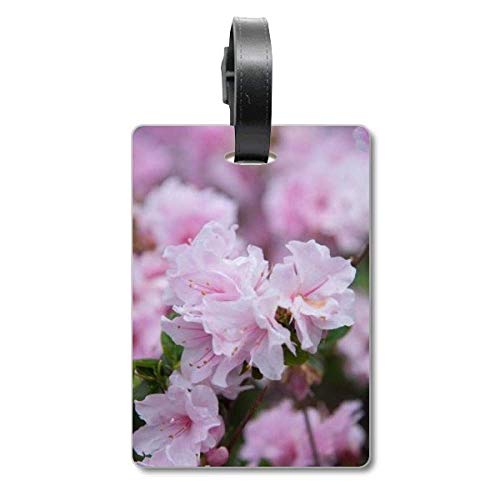 Étiquette de valise motif fleurs pour repérer son bagage cabine lors d'un voyage en avion