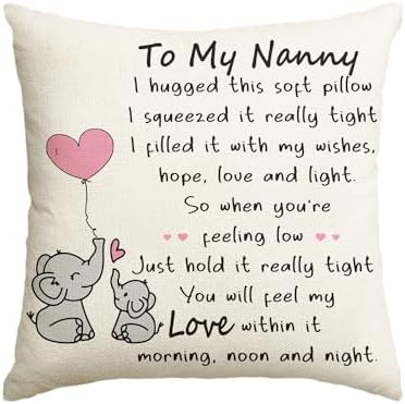 Artoid Mode Grandad Gifts From Granddaughter Grandson Grandpa Cushion Cover, 45x45 cm Decorative Father's Day Birthday Throw Pillow Cover Case Decor