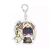 SYYNB Anime Figura Llaveros para ZZZ Anby/Pulchra Fellini, Juego de Anime Impreso Llavero Perif&eacute;rico Creativos Fans Regalo Colgante para Fan&aacute;ticos del...