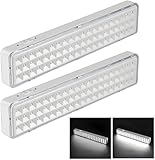 Sugarzoon 2PCS Lámpara de Emergencia Recargable, Lámpara LED de Emergencia Portátil, 2 Modos de Luz, Luces de Emergencia...