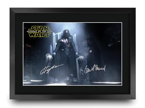 HWC Trading 3 Scene 1 Gifts Printed Signed Autograph Picture for Movie Memorabilia Fans - 16" x 12" Framed