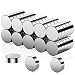 FINDMAG Premium Pack 50 Brushed Nickel Pawn Style Magnetic Push Pins,Perfect to use as Fridge Magnets, Office Magnets, Dry Erase Board Magnetic pins, Whiteboard, Map Pins