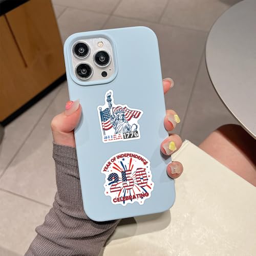 Image of 110PCS 250 Anniversary USA Stickers, America 250 Patriotic Vinyl Decals Set, 250th Anniversary Stickers for Laptop, Cooler, Car, Tumbler, USA 250th Anniversary Merchandise & Party Favors
