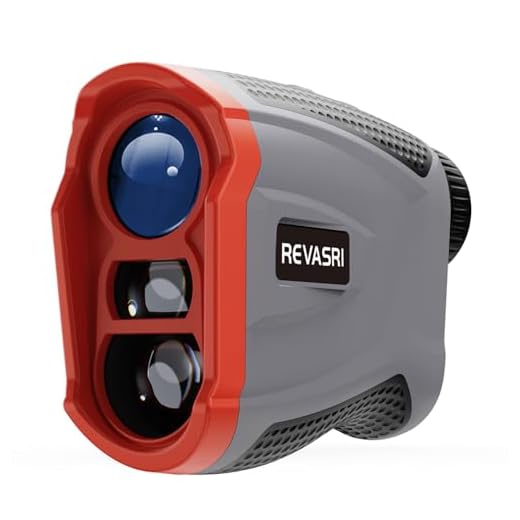 REVASRI Range Finder for Golf, Rangefinder with Slope, Magnetic Mount and Pin Lock Vibraiton, 1000 Yards Range Finder for Golfers, USB-C Rechargeable