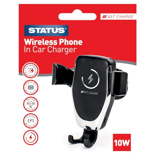 STATUS Wireless Phone Car Charger | Mobile Phone Wireless Charger | SBWCC1PKB6 STATUS Wireless Phone Car Charger | Mobile Phone Wireless Charger | SBWCC1PKB6