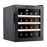 【Seguridad y ahorro de energía】 La vinoteca tiene cableado estable, operación estable, refrigerante ecológico, sin flúor, diferentes elementos de temperatura en diferentes rangos de temperatura, control inteligente de energía, modo de espera automático y ahorro de energía.
