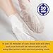HIP CHIC All About Clarifying Foot Peel Mask, Moisturizing, AHA, Best For Cracked Heels & Excessive Dead Skin, Soft and Smooth Touch Feet, One-size-fits-all For Men And Women, Self Home Care, 1 Pair