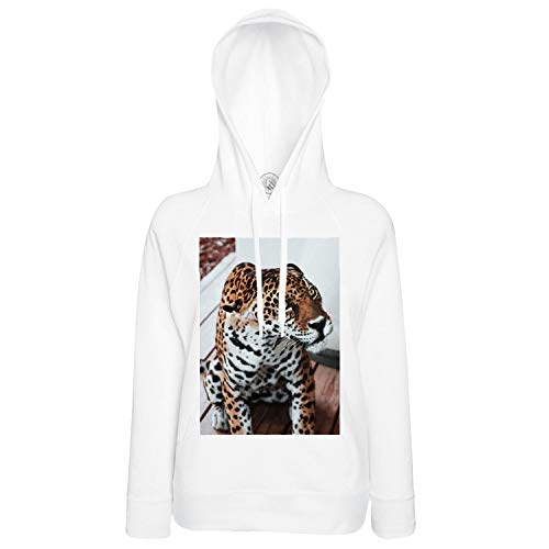 Sweat à capuche léopard avec isolation thermique et motif haute définition