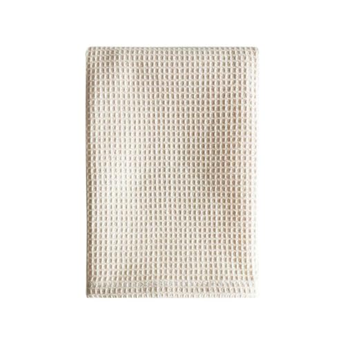 Wisafory Paños de cocina de 35 x 35 cm, 100 % algodón, paños de cocina suaves, paños de cocina, absorbentes, paños de cocina, paños de cocina, paños secos, color beige, 4 unidades