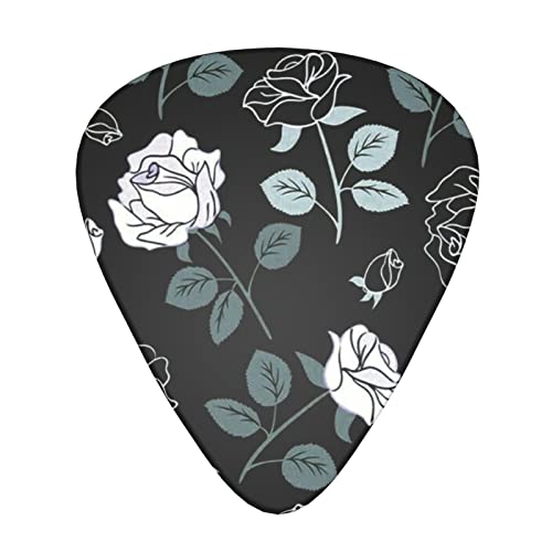 Rose Gothic Médiators en celluloïd coloré pour guitare basse, amateurs de musique, joueurs de guitare, guitares électriques et acoustiques avec 0,46 mm, 0,71 mm, 0,96 mm - Les Beatles, Paul McCartney, John Lennon, RIngo Starr, George Harrison Rose Gothic Médiators en celluloïd coloré pour guitare basse, amateurs de musique, joueurs de guitare, guitares électriques et acoustiques avec 0,46 mm, 0,71 mm, 0,96 mm