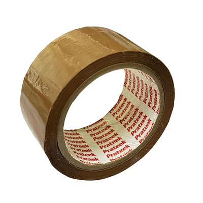 PRATEEK Packaging Cello Tape | 50 Meters in Length | Thickness 56microns | 3 Roll Packaging Tape for Industrial Use/Box Packing/Office & Home Use (48MM) Pack of 3 Rolls (B0CS31QZT5) Amazon Price History, Amazon Price Tracker