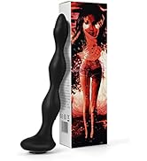 Domlust Prostate Massager Beads Vibrator 5 Estim Shock 10 Vibrating Auto Heat Adult Toys for men