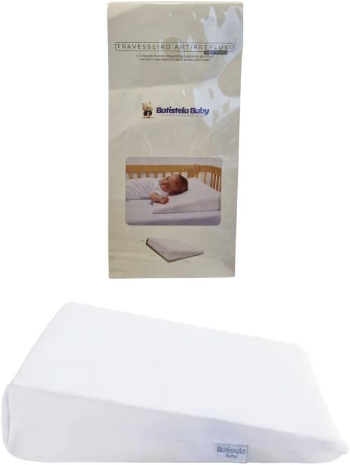 Produto Batistela Baby Travesseiro Anti Refluxo P/Berco Branco