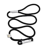 zugstopp halsband leder geflochten Loop-förmiger Griff sorgt für eine gute Haptik.