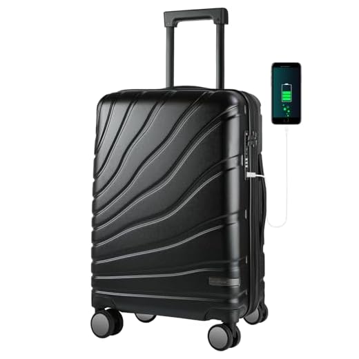 VANKEAN 20-Inch Luggage with Spinner Wheels