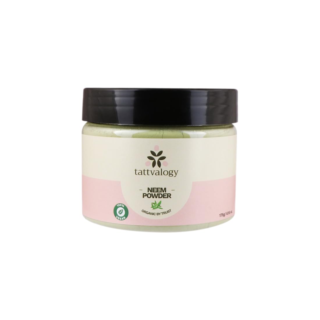 Nature's Tattva Certified Organic Neem Powder, 175g, multi