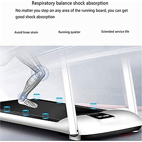 Image of Electric Treadmill-Ultra-Thin Mute Folding Walking Treadmill - for Home /Office Portable Fitness Equipment-Small Unisex Walking Machine