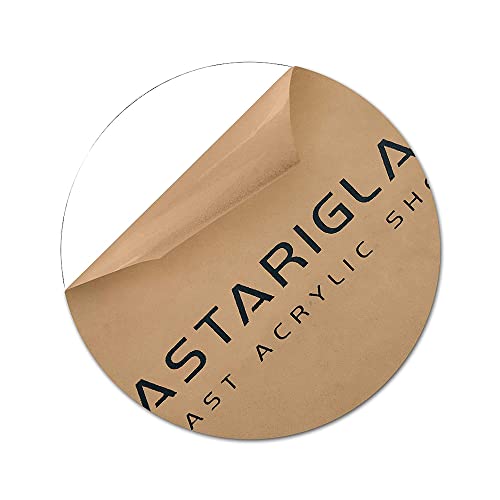 Clear Acrylic Round Circle Discs, 14" Durable Plexiglass Laser Cut