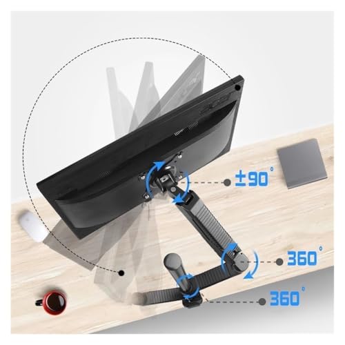 Support double moniteur 15-27 pouces de bureau VESA 75 100