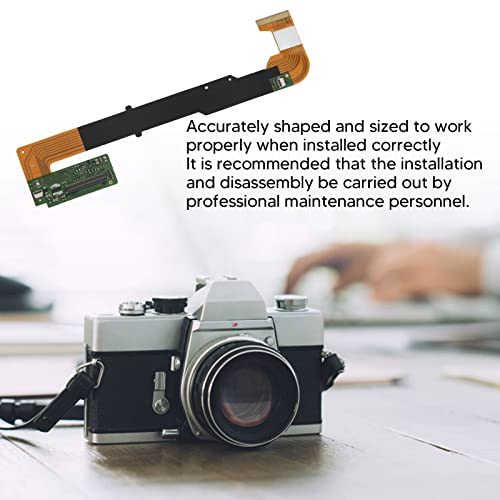 BROLEO Cabo flexível para câmara, cabo flexível LCD giratório com eixo rigorosamente testado para câ