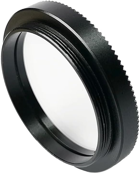 PVS14 PVS31 objective lens PC plastic sacrificial window protection cover night vision tube monocular protector, Black