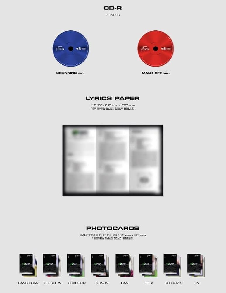 Stray Kids　ODDINARY　CD　2種　8冊セット Amazon.com : STRAY KIDS SKZ - ODDINARY ALBUM, [SCANNING