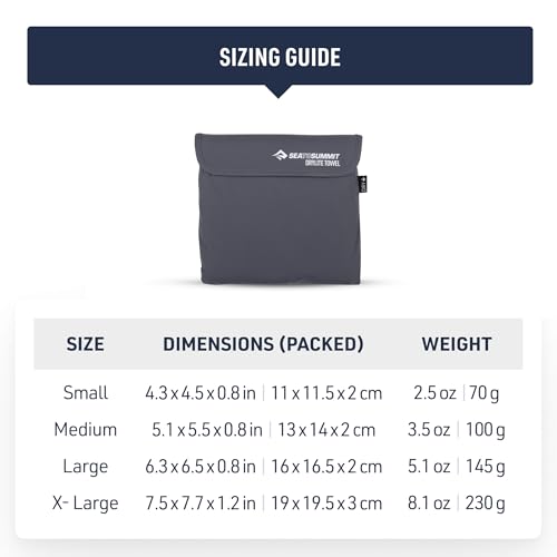 Image of Sea to Summit Drylite Towel, Lightweight Camping and Travel Towel