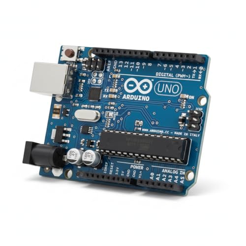 Image of Arduino UNO DIP Microcontroller Board ATmega328P DIP | Compatible with Arduino UNO R3 | DIY Robotics, IoT Projects, Automation, STEM Learning | Solderable Easy-Replace IC