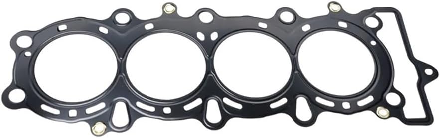 Motorcycle Cylinder Head Base Crankcase Covers Oil Pan Gasket Kits Set For ZX6R ZX600 1995-1999(Reed valve gasket)