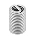 50pcs Stainless Steel Thread Repair Insert M6 x 1.0 x 3D Length, Screw Thread Repair Insert Wire Thread Insert