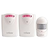 Der Alarmton des Empfängers reicht von 90 dB zu 115 dB. Sie können lautem und weniger lautem Alarmton auswählen.