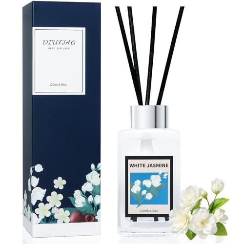 Difusor de varillas aromas jazmín blanco 120 ml miniatura 1