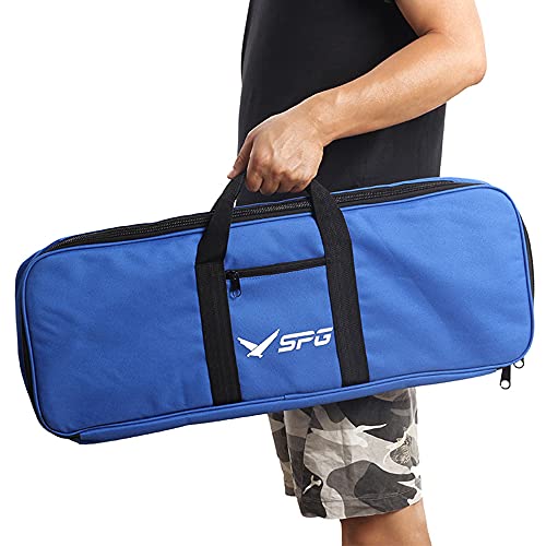 Mruabtiy Archery Takedown Recurve Bow Case Portable Bow Bag with Arrow Quiver Holder for Outdoor Hunting Shooting (Black) - Image 7