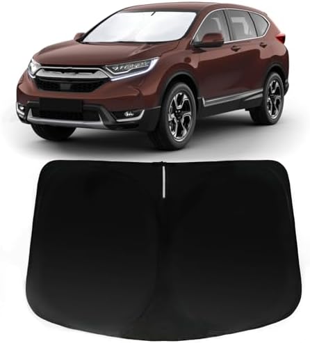Windshield Sun Shade for Honda CR-V 2012-2022, Car Front Window S...