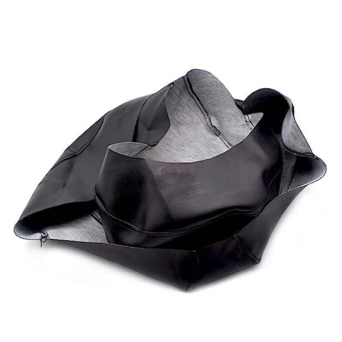 Housse de siège pour Yamaha V-Star 650 Dragstar XVS650 en cuir PU noir - 4