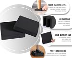 MyLifeUNIT Tapis de lavage anti-vibration pour laveuse tapis de lavage (8 Boîte)