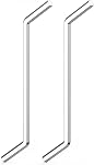 rqyekdo Garbage Disposal Wrench 2-Pack - Professional Allen Key Tool for InSinkErator/Badger with Anti-Slip Grip | Unclog Sink, Fix Jammed Disposals | Heavy-Duty Stainless Steel (White)