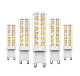 RANBOO G9 LED Bulb, 7W(60W Halogen Bulb Equivalent), 450LM, AC 110V-130V, Non-Dimmable, Non Flicker,...