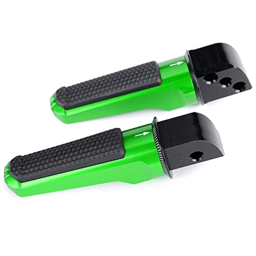 Repose-pieds arrière de moto CYPMDW vert pour vos road trips en duo